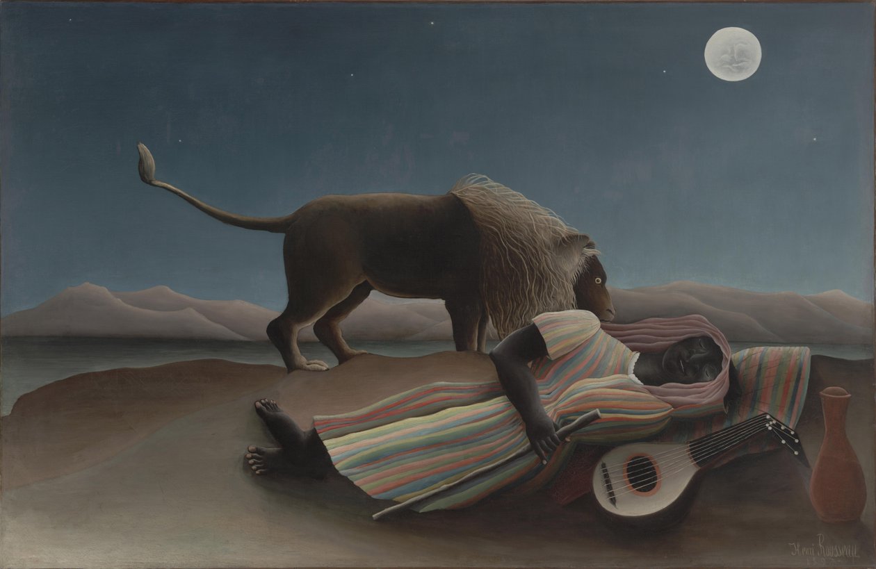 O cigano adormecido de Henri J.F. Rousseau