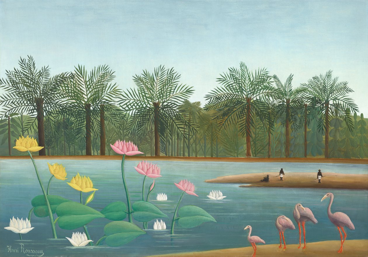 Flamingos de Henri J.F. (1844 1910) Rousseau