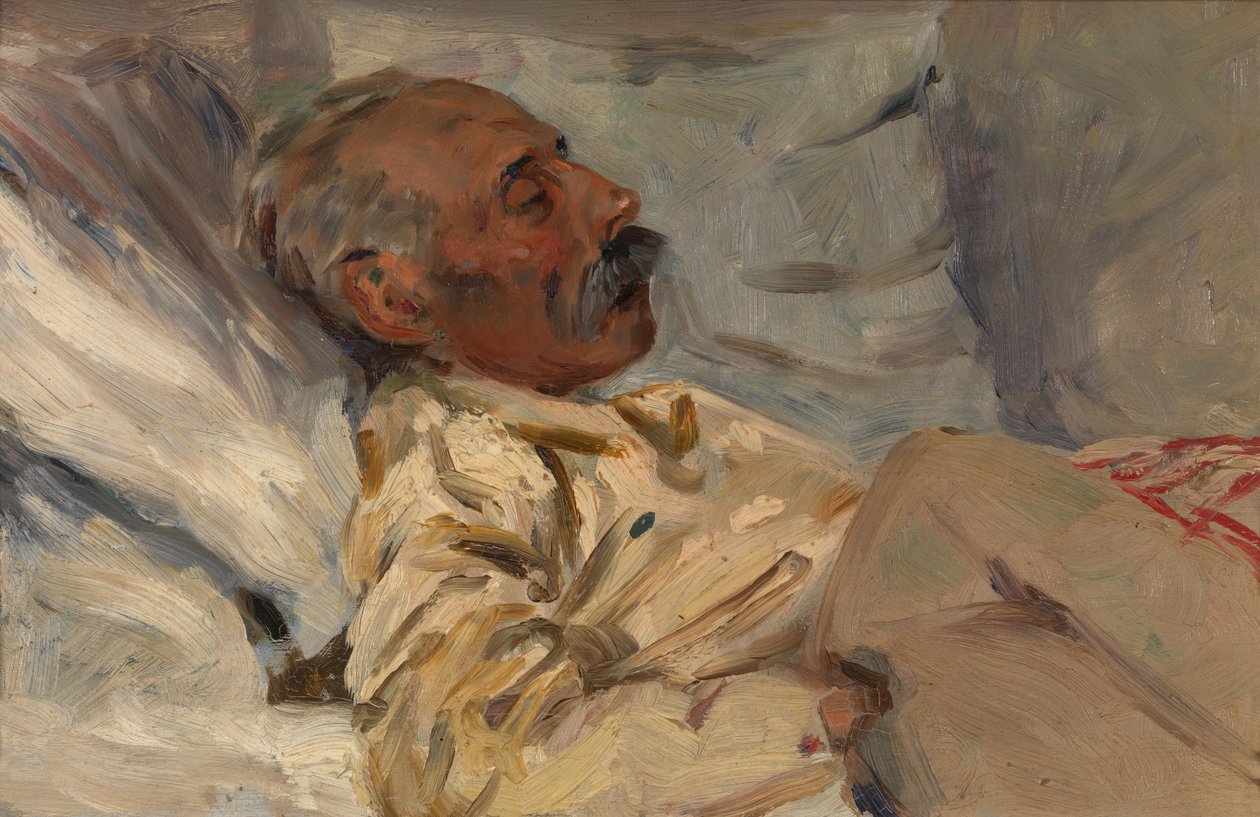O meu avô doente de Henri Jacques Edouard Evenepoel