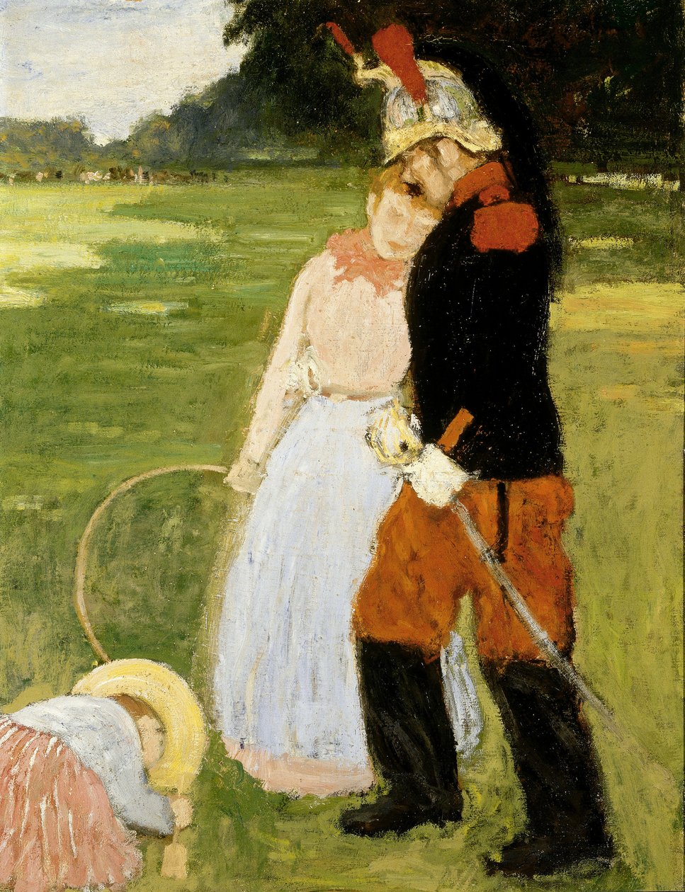 Domingo no Bois de Boulogne de Henri Jacques Edouard Evenepoel