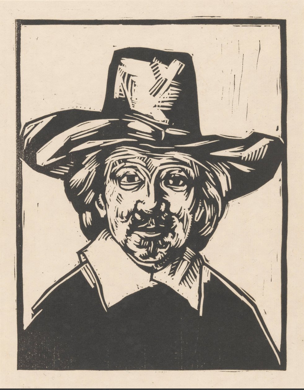 homem com chapéu de Henri Jonas
