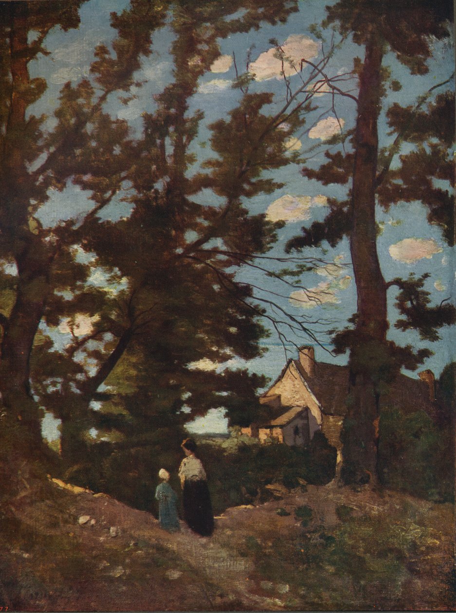 Uma Paisagem, c1915 de Henri Joseph Harpignies