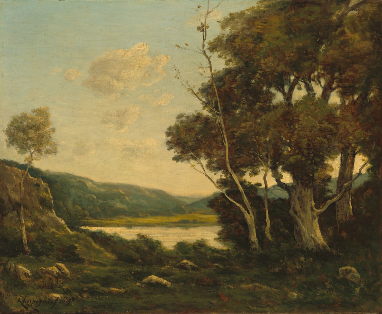 Paisagem de Henri Joseph Harpignies