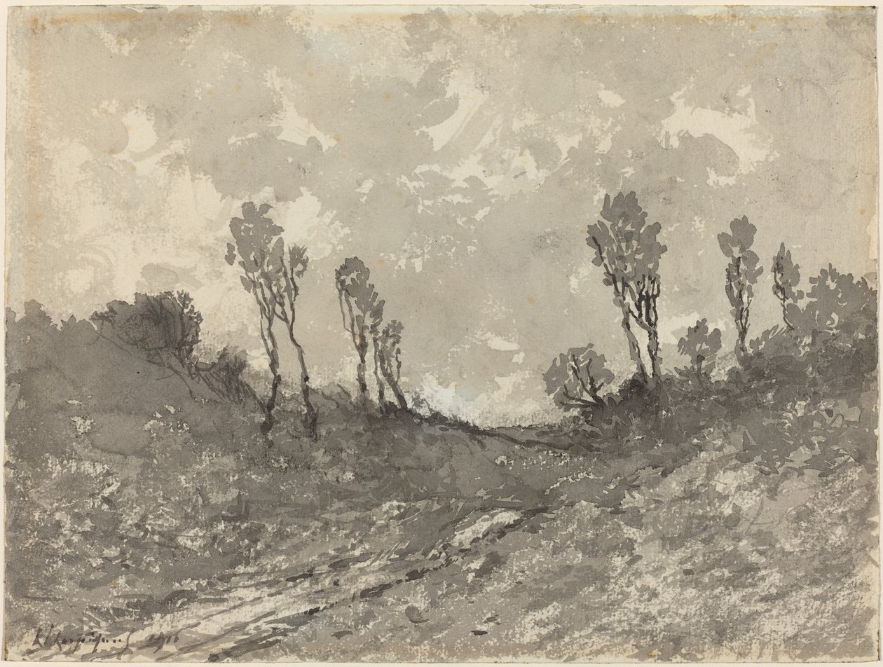 Estrada em Hérisson de Henri Joseph Harpignies