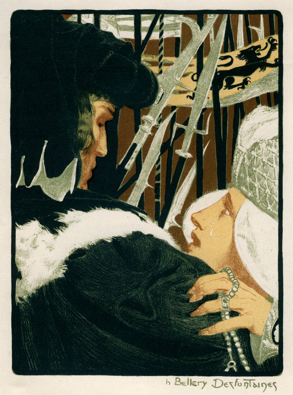 Lembrança, 1898. de Henri Jules Ferdinand Bellery Defonaines