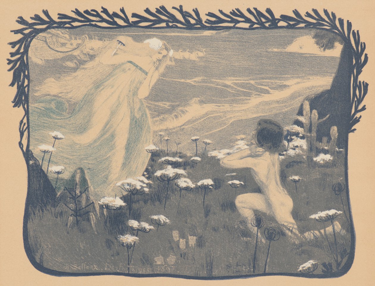 A Ilusão, 1897. de Henri Jules Ferdinand Bellery Desfontaines