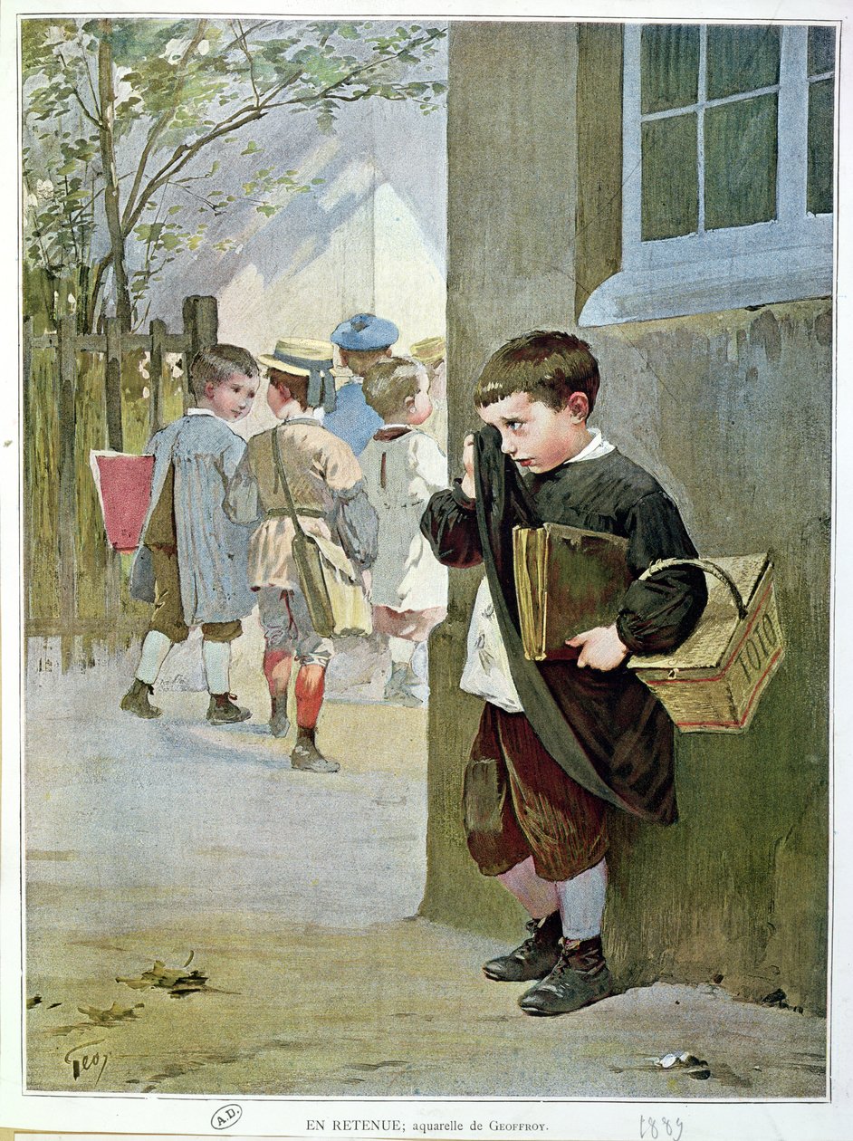 Na detenção, 1889 de Henri Jules Jean Geoffroy