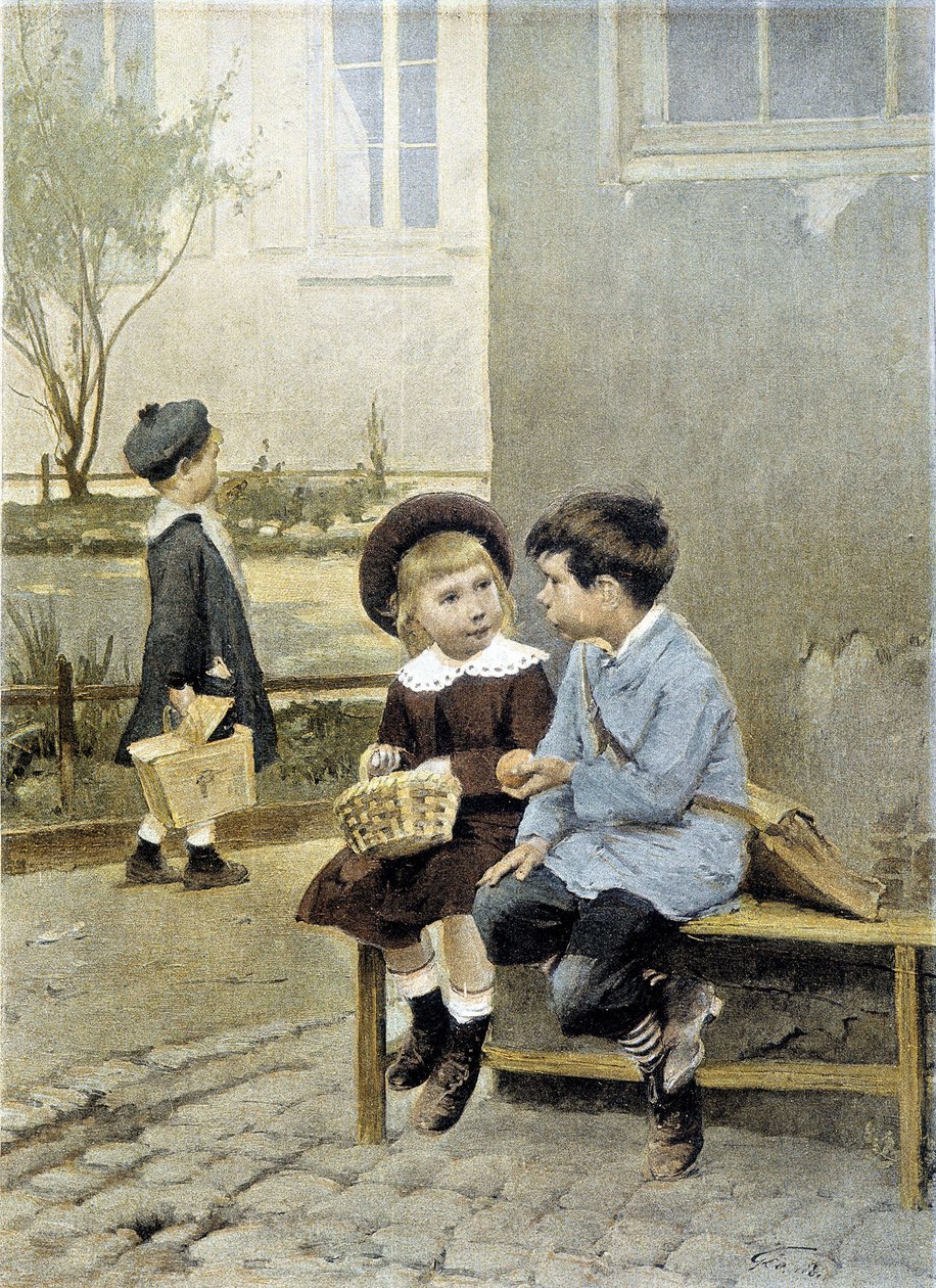 Escola: intercâmbio gratuito - Geoffroy de Henri Jules Jean Geoffroy