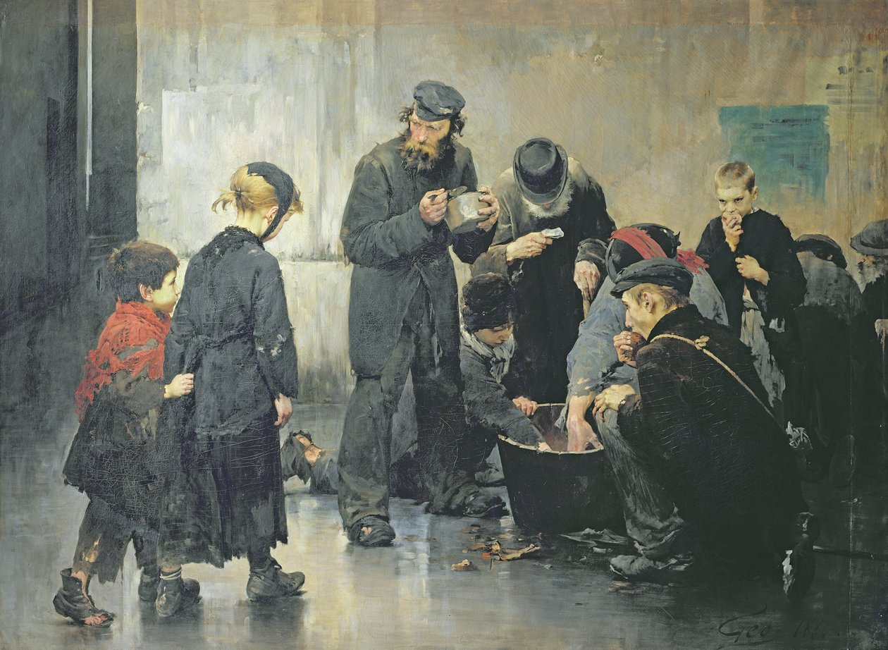 Os famintos de Henri Jules Jean Geoffroy