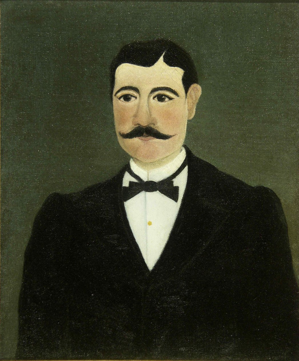 Retrato de Frumence Biche em roupas civis, ca 1891. de Henri Julien Félix Rousseau