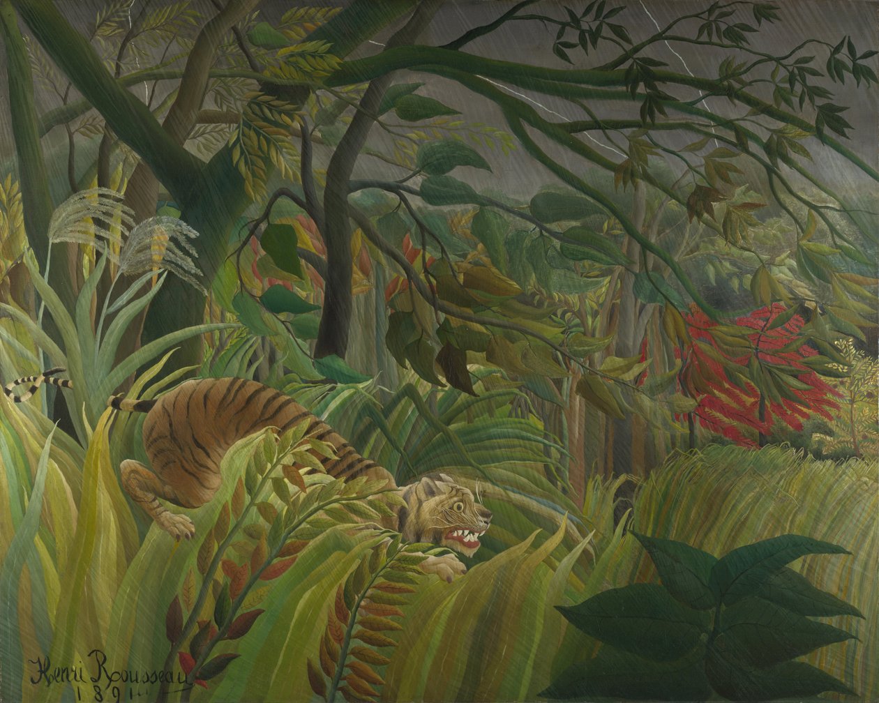 Surpreso!, 1891 de Henri Julien Félix Rousseau