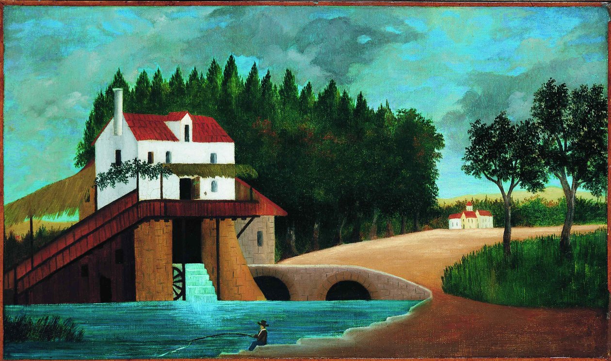 O Moinho, 1896. de Henri Julien Félix Rousseau
