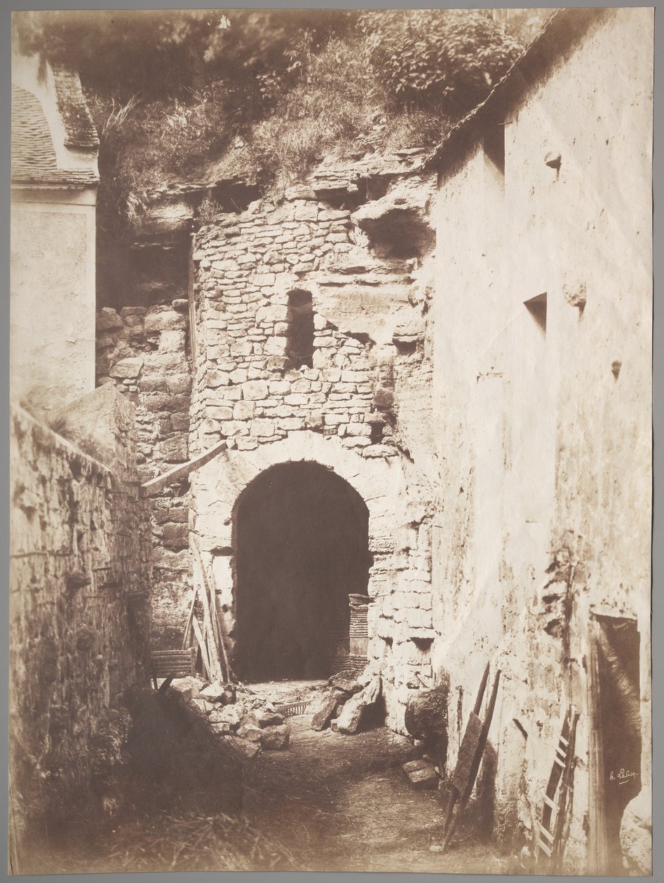 Atrás da Fazenda Troglodita de Henri Le Secq