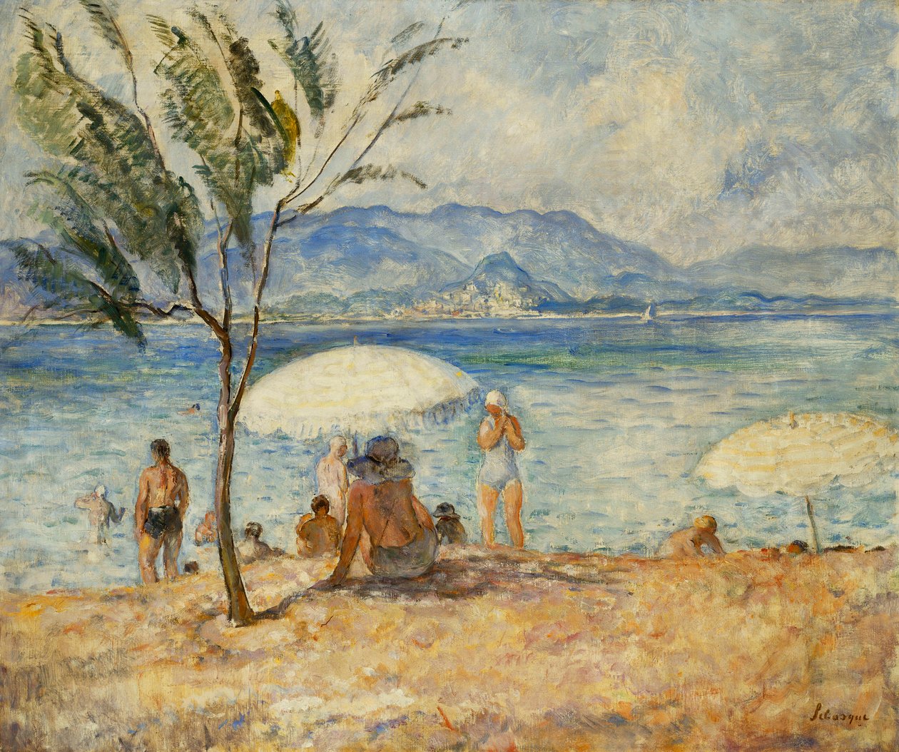 Banhistas; Bathers, de Henri Lebasque