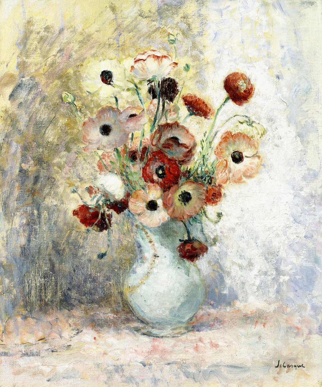 Buquê de Anêmonas, de Henri Lebasque