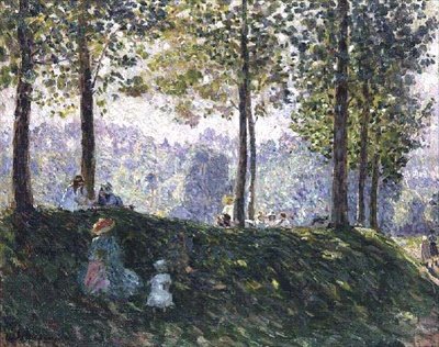 Crianças em um Parque de Henri Lebasque
