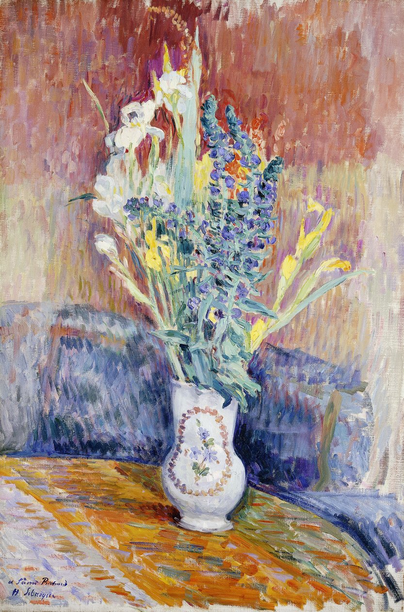 Buquê de flores; Bouquet de Flores, de Henri Lebasque