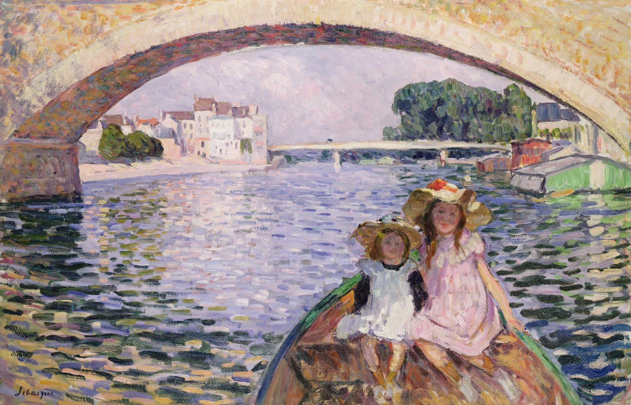 No barco, 1903 de Henri Lebasque