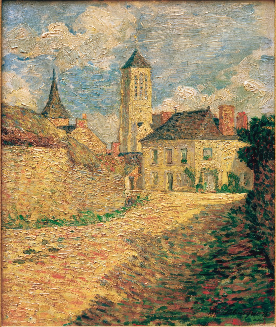 A aldeia de Champigné, Maineet- Loire de Henri Lebasque