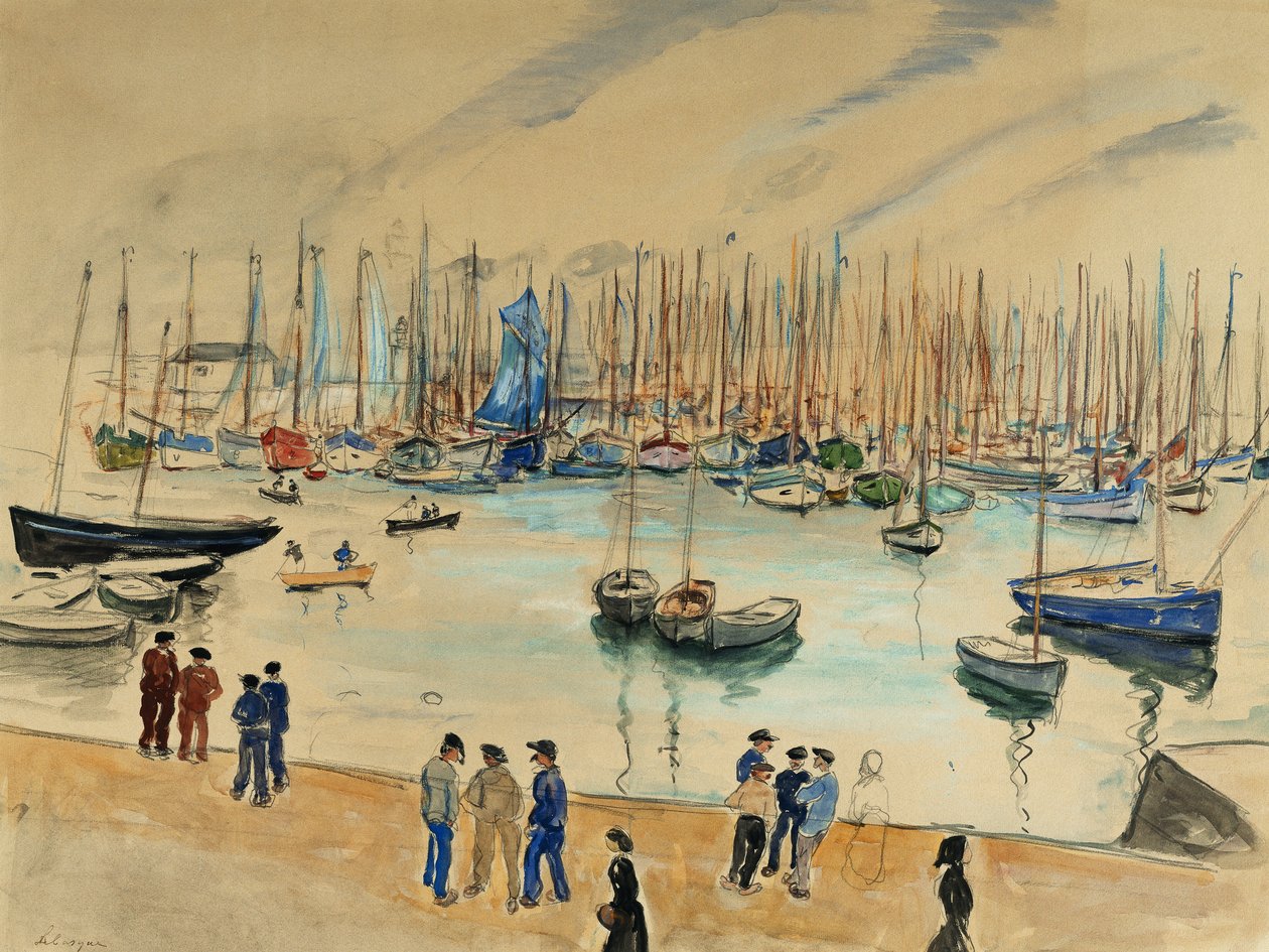 Fiação; Le Quai, de Henri Lebasque