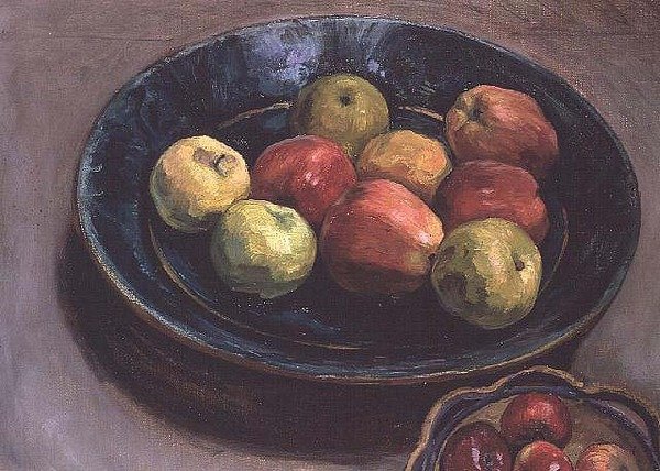 Ainda vida com maçãs de Henri Lebasque