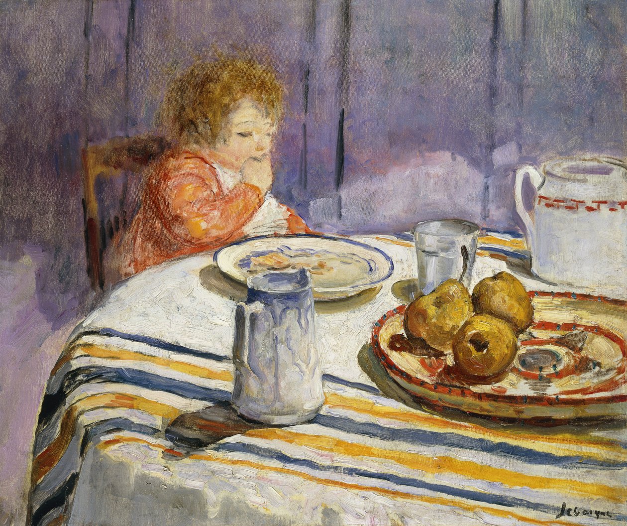 O café da manhã; Pequeno Almoço, de Henri Lebasque