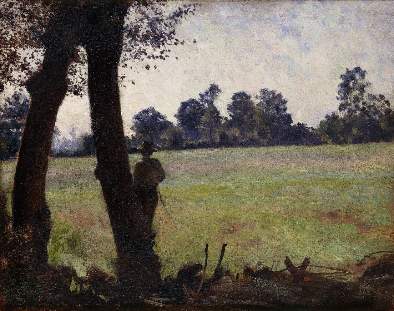O pescador; O pescador, 1890 de Henri Lebasque