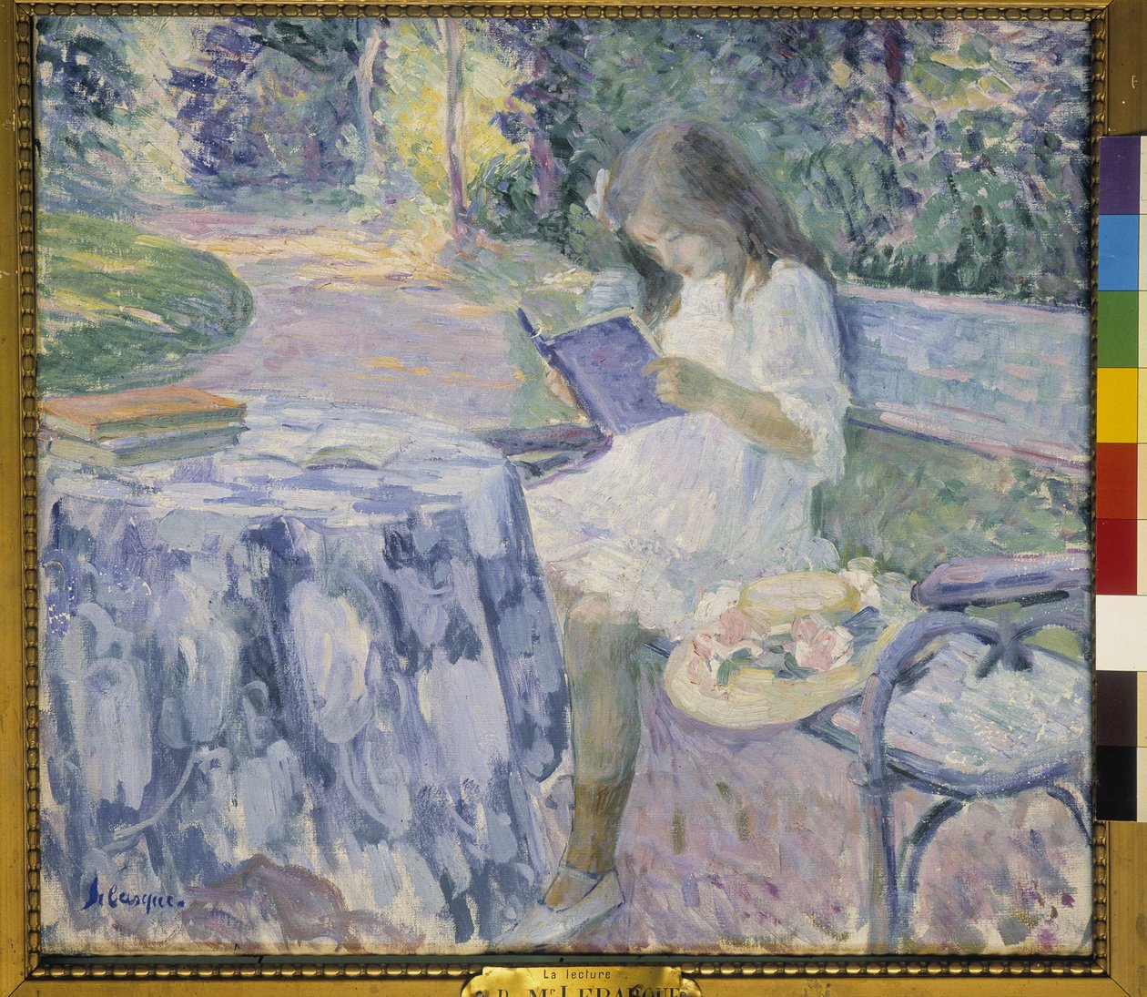 O Leitor (óleo sobre tela) de Henri Lebasque