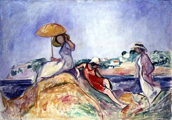 Women by the Sea, c.1910 (oil on canvas) de Henri Lebasque