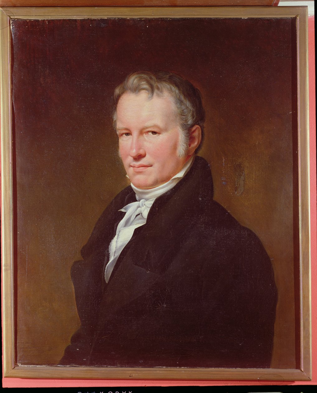 Barão Alexander von Humboldt (1769-1859) c.1835 de Henri Lehmann