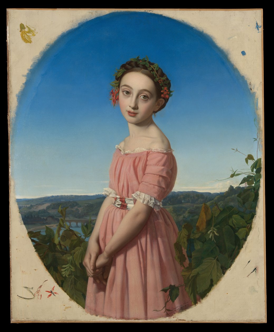 Faustine Léo (1832-1865) de Henri Lehmann