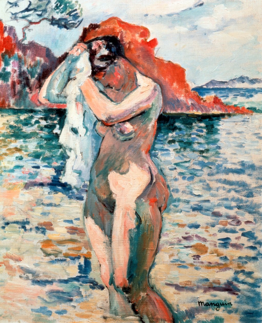 Um banhista, 1906. de Henri Manguin
