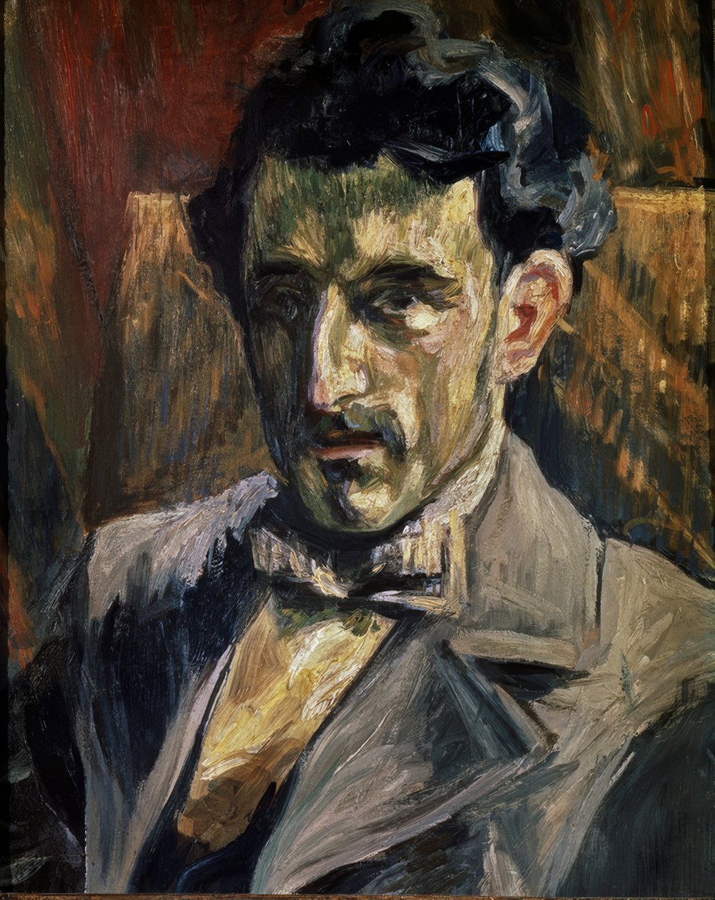 Retrato de Maurice Ravel de Henri Manguin