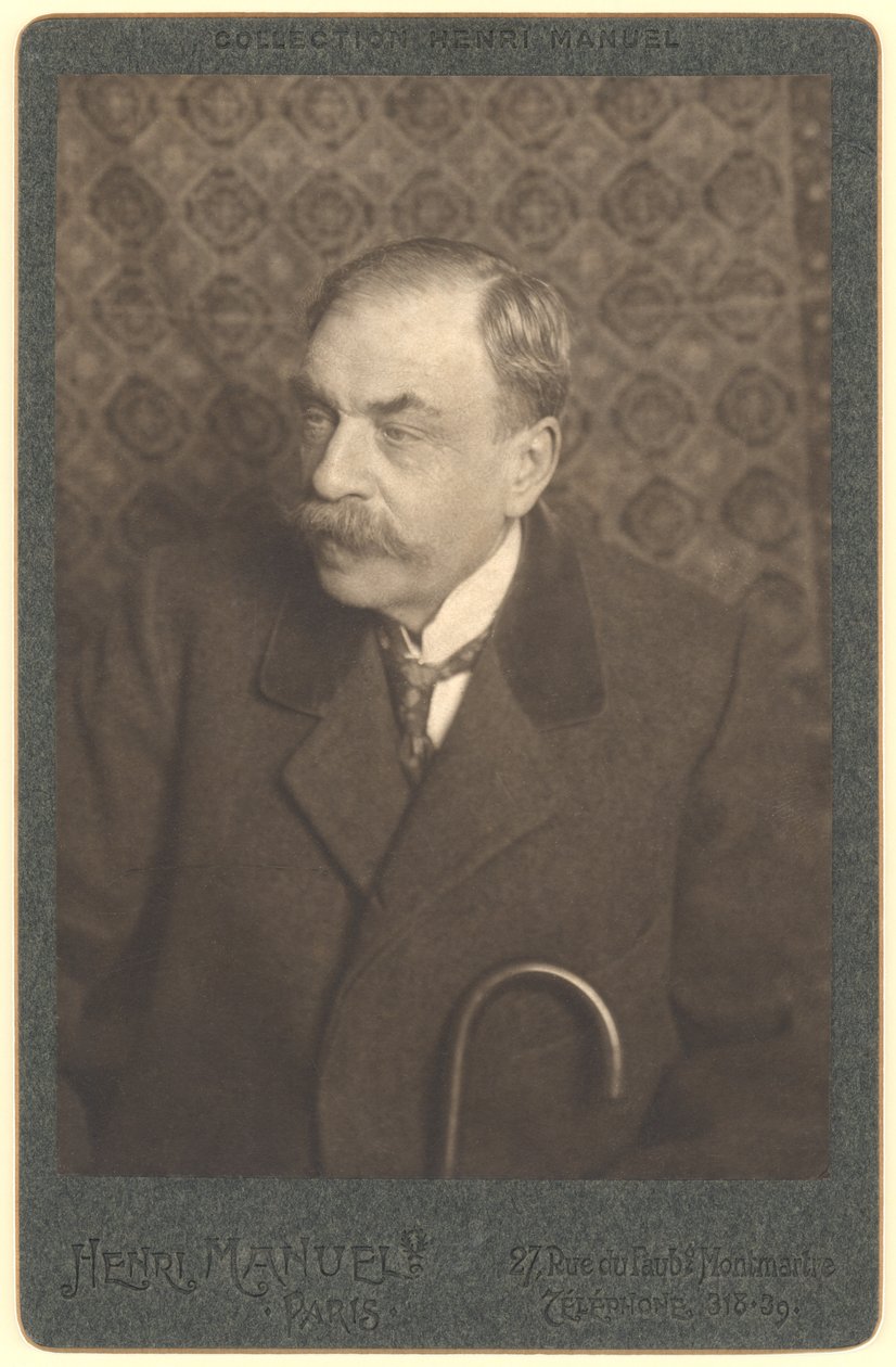 Marcel Prévost (1862-1941) (foto p/b) de Henri Manuel