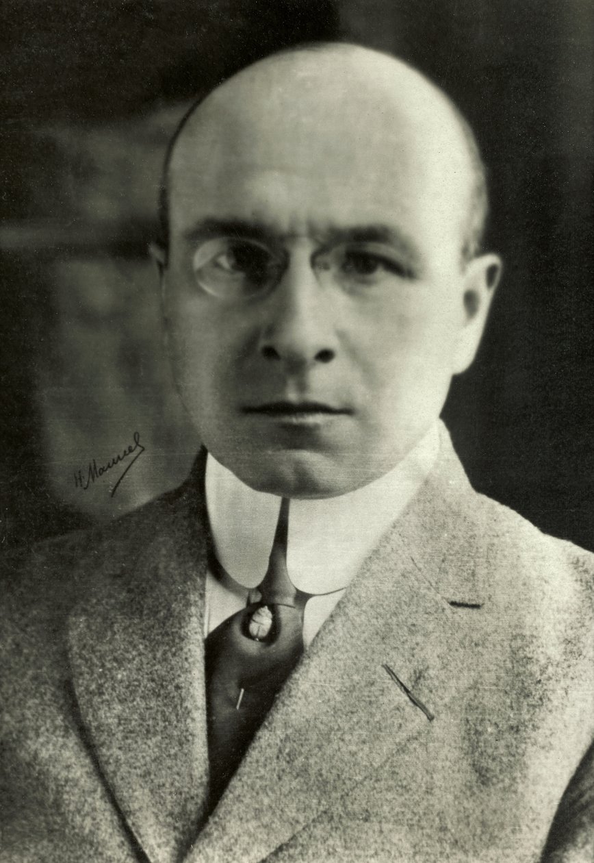 Retrato de Alexis Carrel (foto) de Henri Manuel