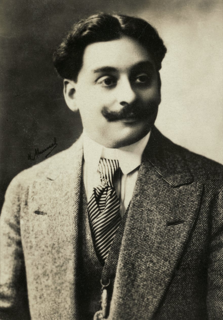 Retrato de André Mouezy - Eon (foto) de Henri Manuel