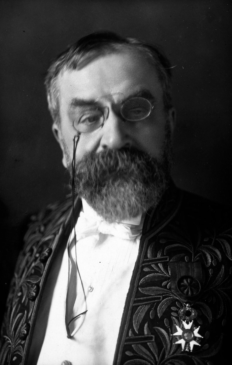 Retrato de Camille Jullian, membro da Academia Francesa. de Henri Manuel
