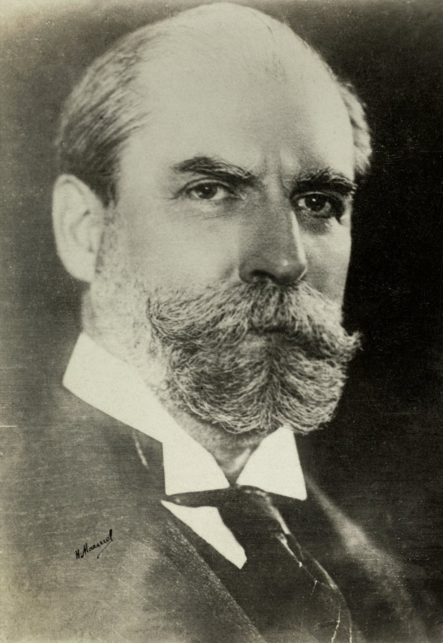 Retrato de Charles Hughes (foto) de Henri Manuel