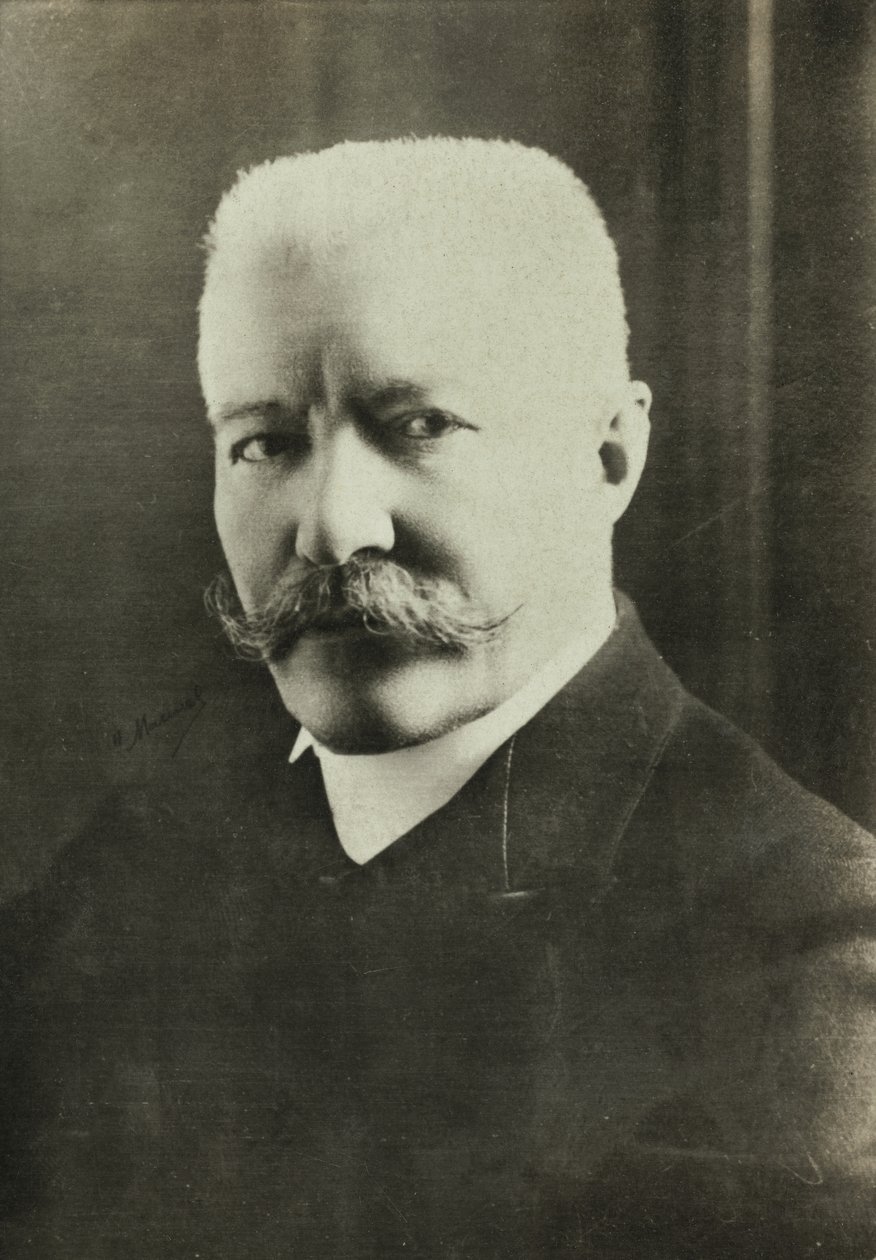 Retrato de Charles Jonnart , embaixador no Vaticano em 1921 (foto) de Henri Manuel