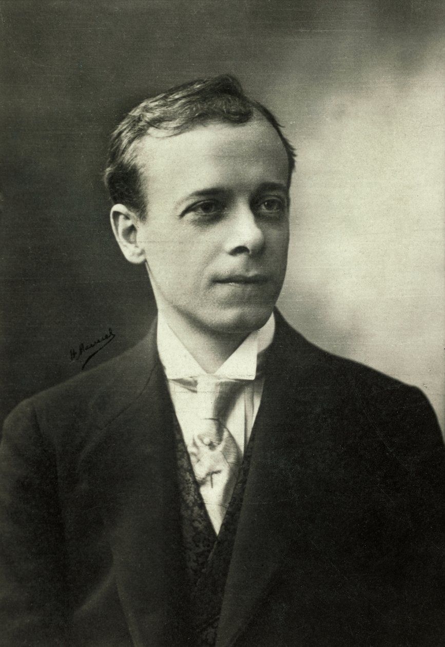 Retrato de Clement Vautel (foto) de Henri Manuel