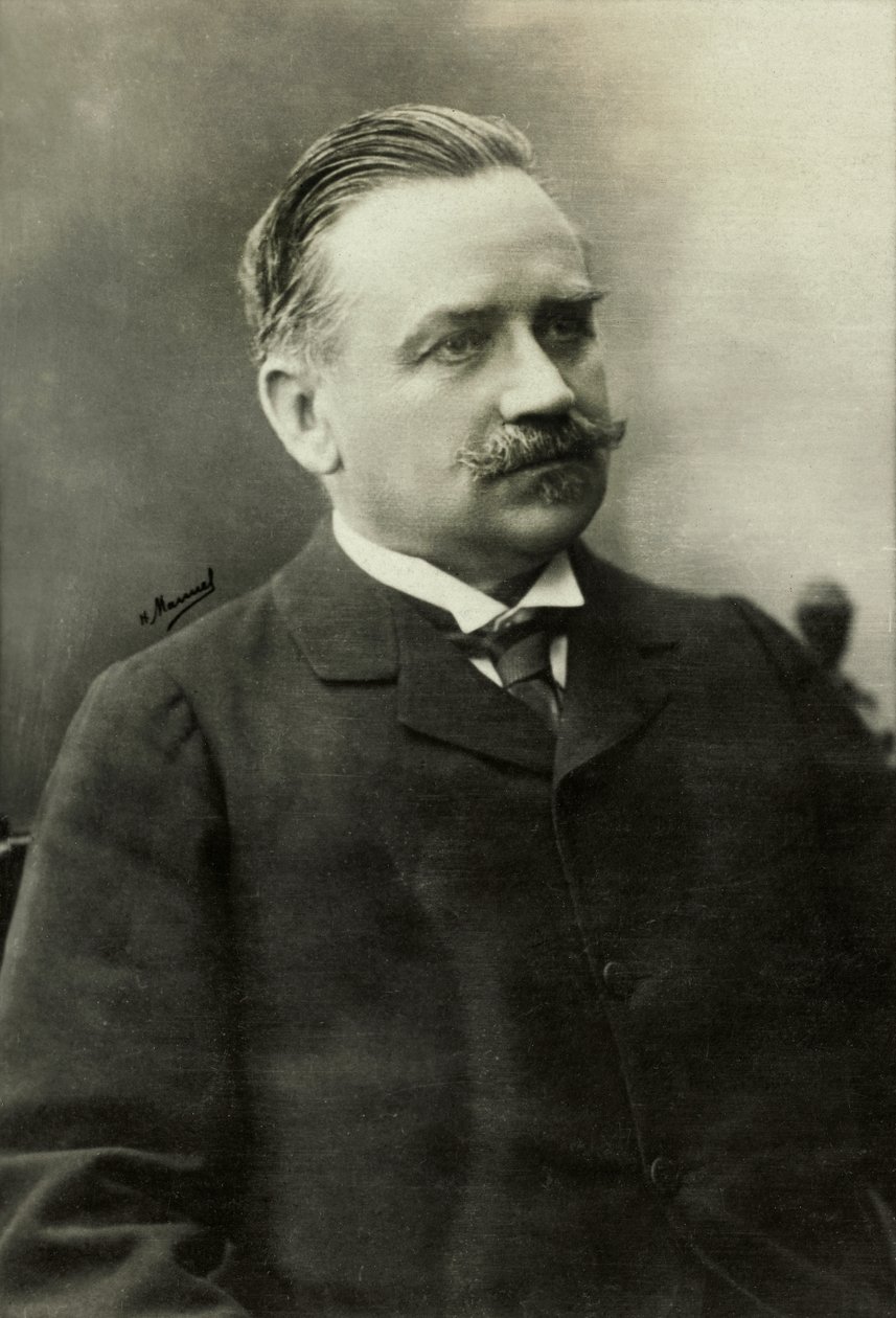 Retrato de Edmond Perrier (foto) de Henri Manuel