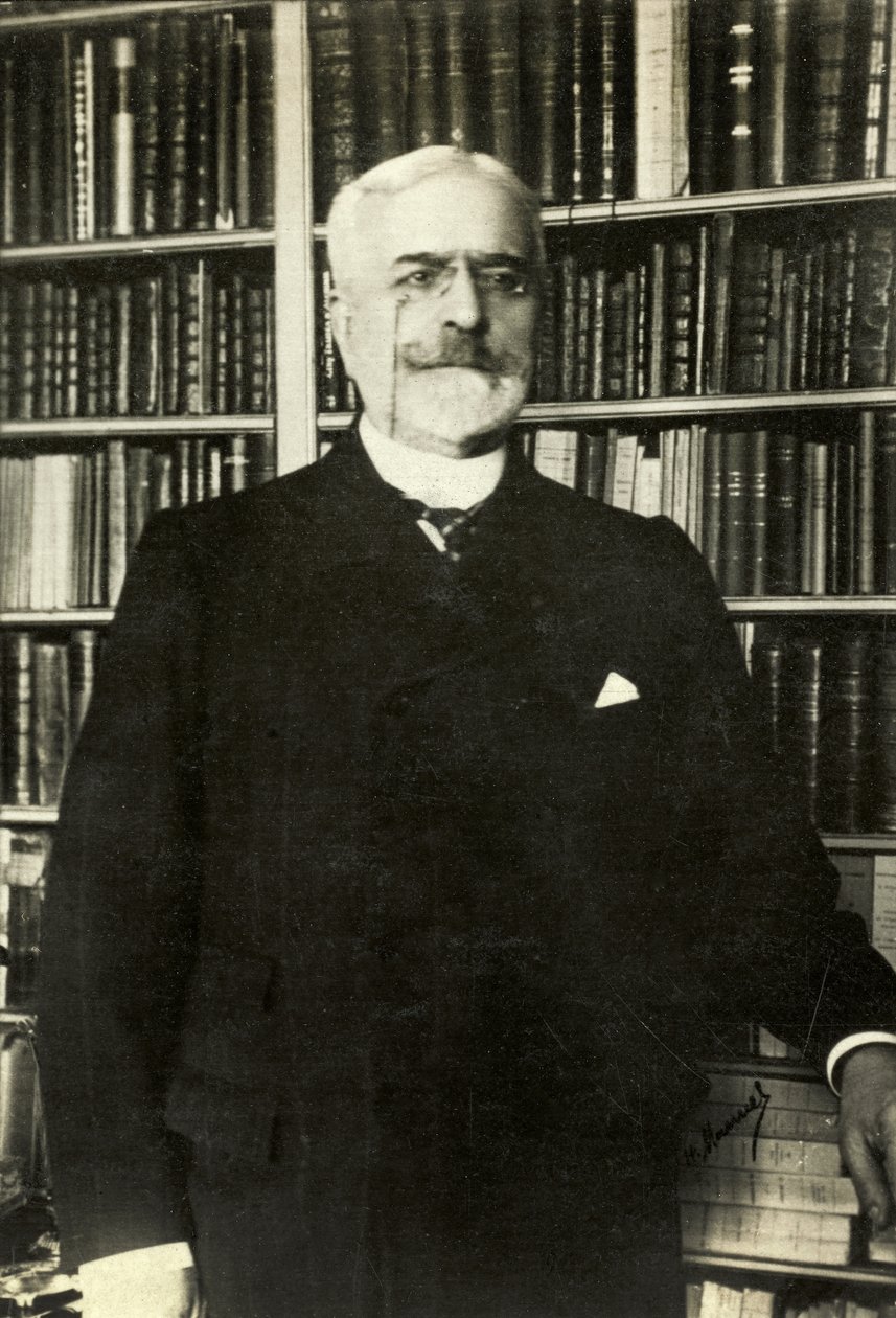 Retrato de Edouard Robin (foto) de Henri Manuel
