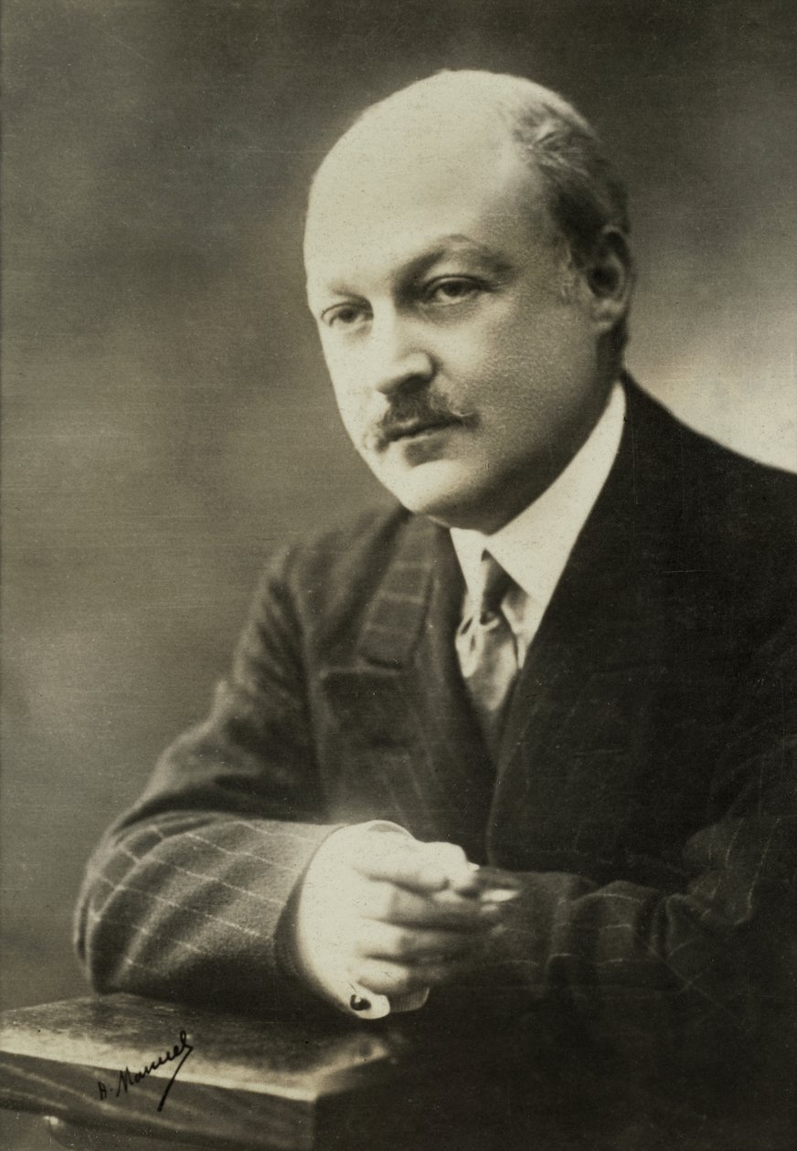 Retrato de Fernand Vanderem (foto) de Henri Manuel