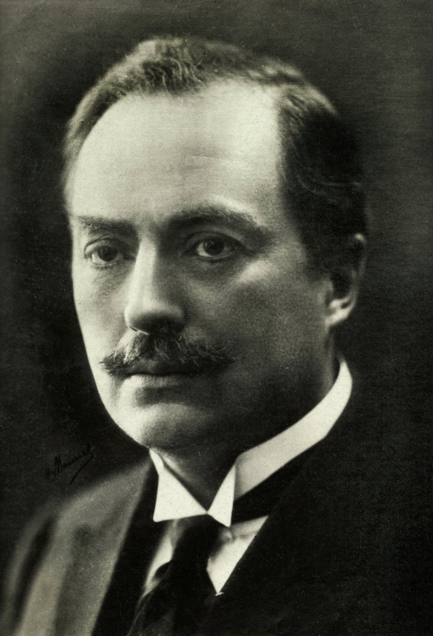 Retrato de Ludovic Naudeau (foto) de Henri Manuel