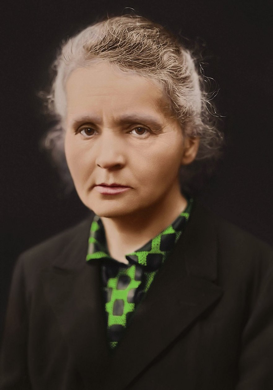 Retrato de Marie Curie c.1920 (foto) de Henri Manuel