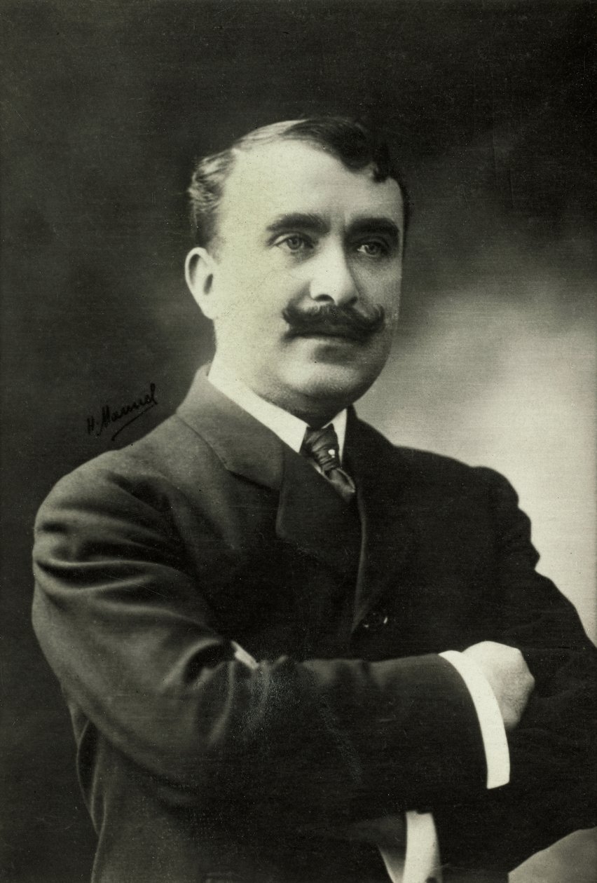 Retrato de Miguel Zamacois (foto) de Henri Manuel