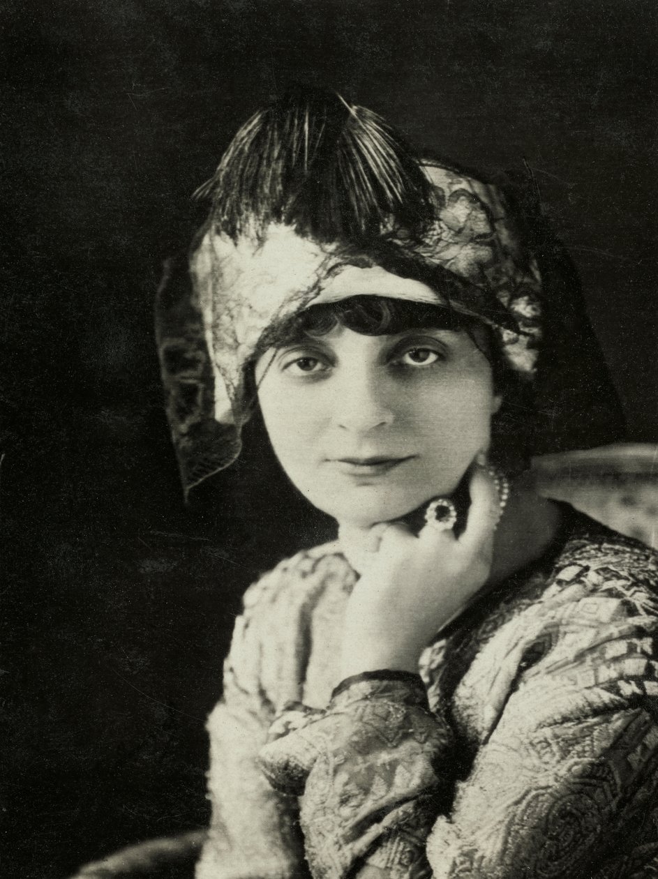 Retrato da Condessa de Noailles (foto) de Henri Manuel