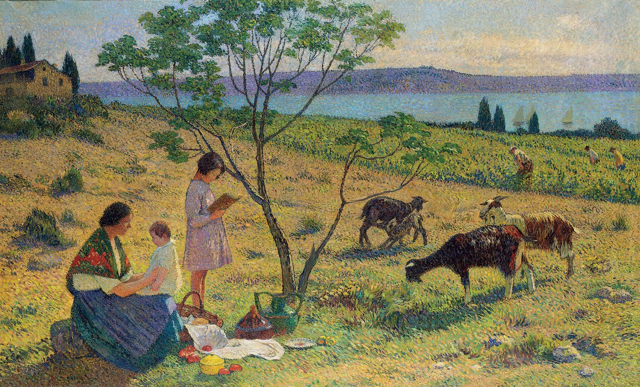 Bucólico de Henri Martin