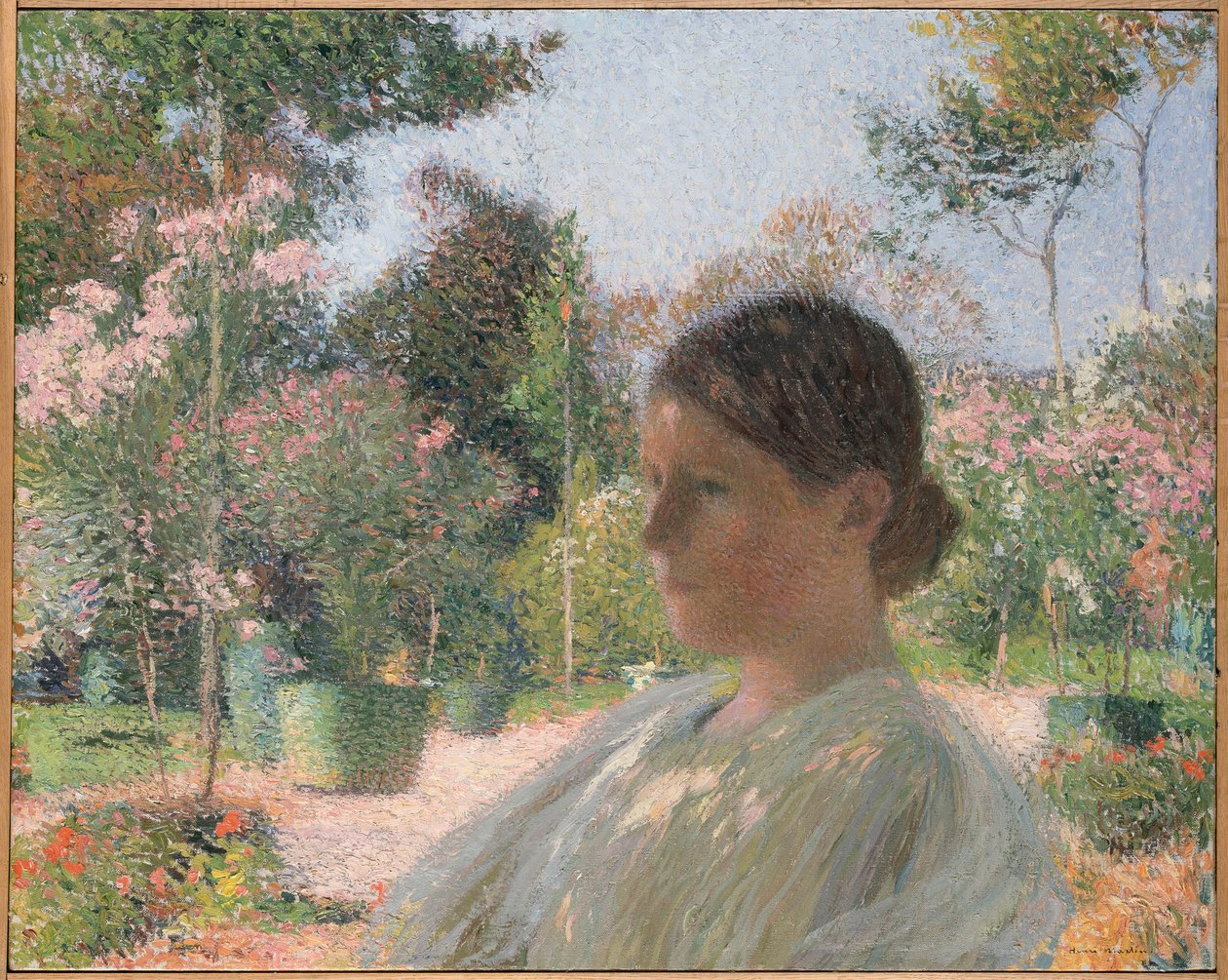 No Jardim, ca 1904. de Henri Martin