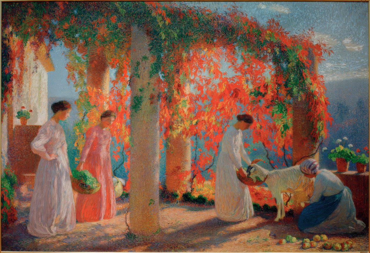 A pérgula em Marquayrol de Henri Martin
